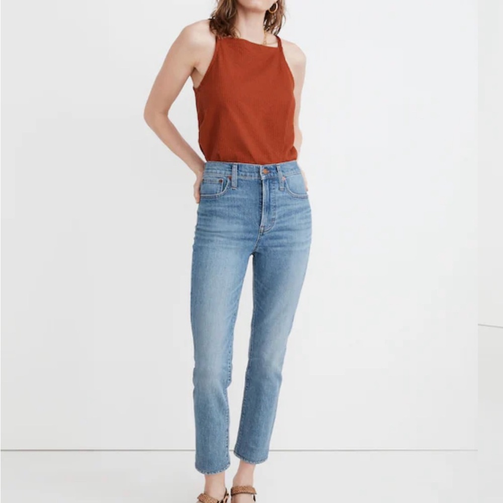 Madewell The Perfect Vintage Crop Jean in size 29